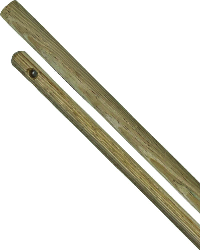 Manche balai bois nu 